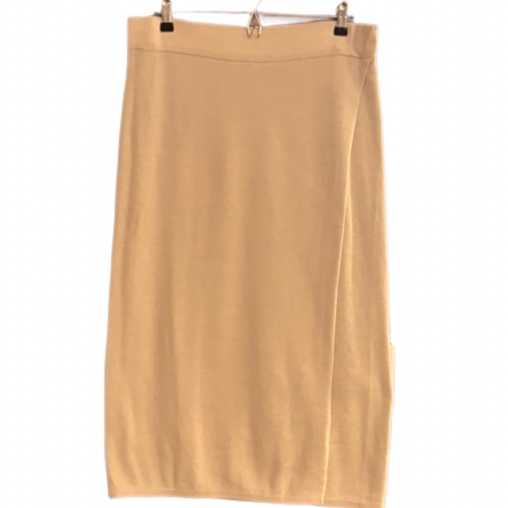 Banana Republic Pull-On Knit Midi Skirt – Size L – Preowned Excellent